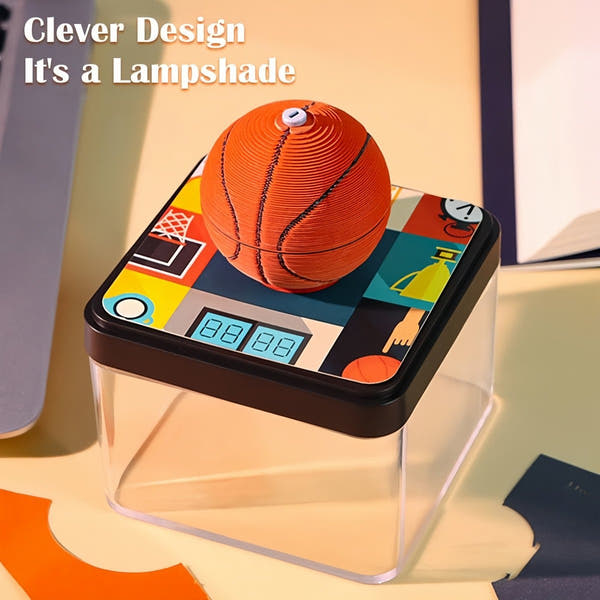 3D Calendar 2026 - Basketball