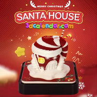 3D Calendar 2026 - Christmas Hat