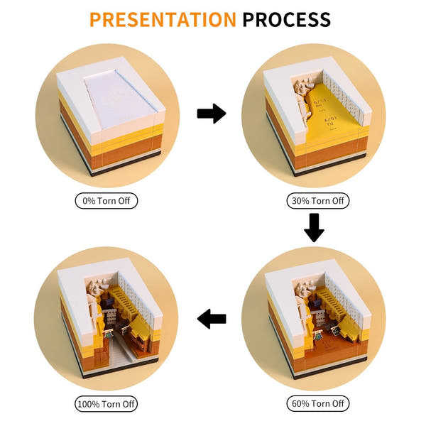3D Calendar 2026 - Diagon Alley