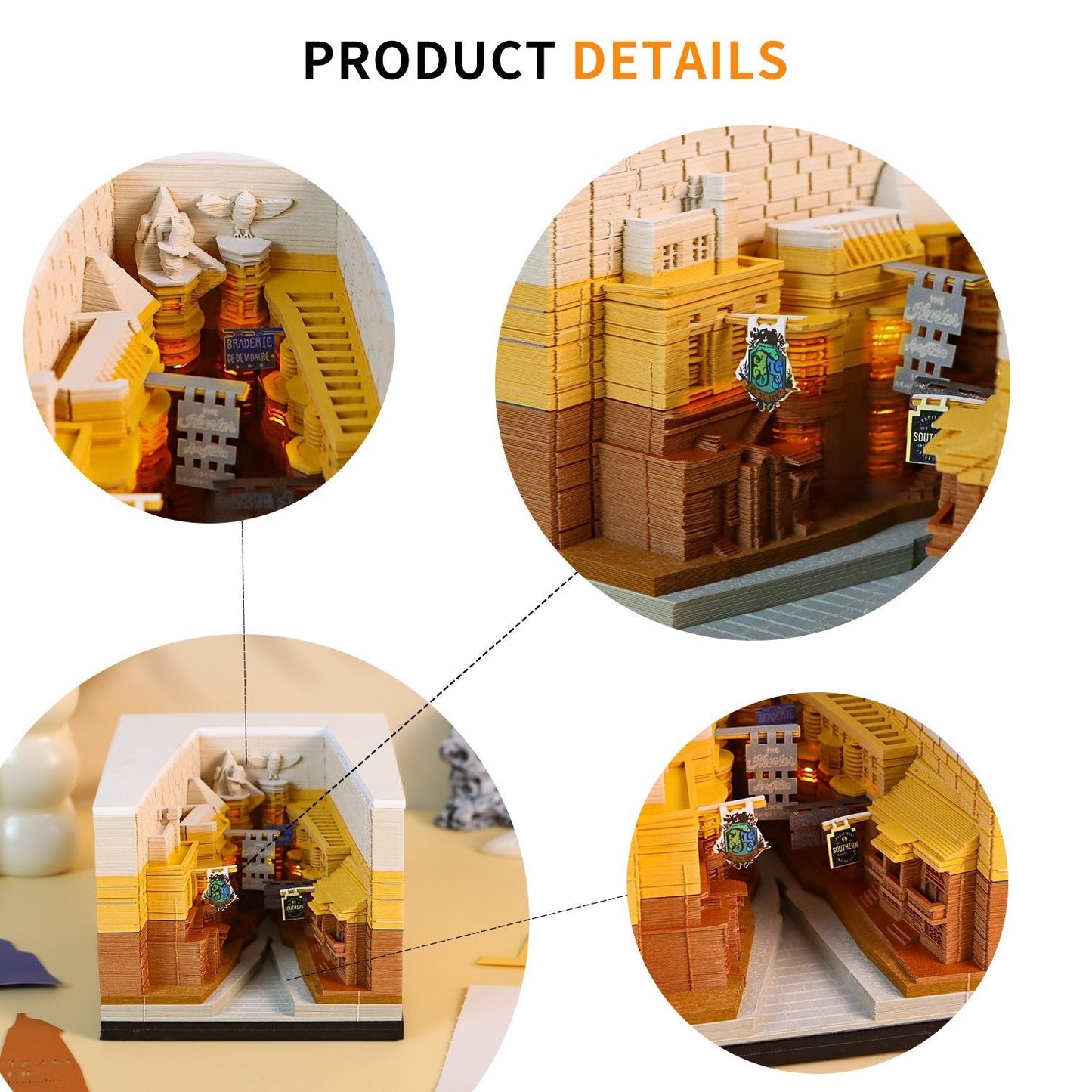 3D Calendar 2026 - Diagon Alley