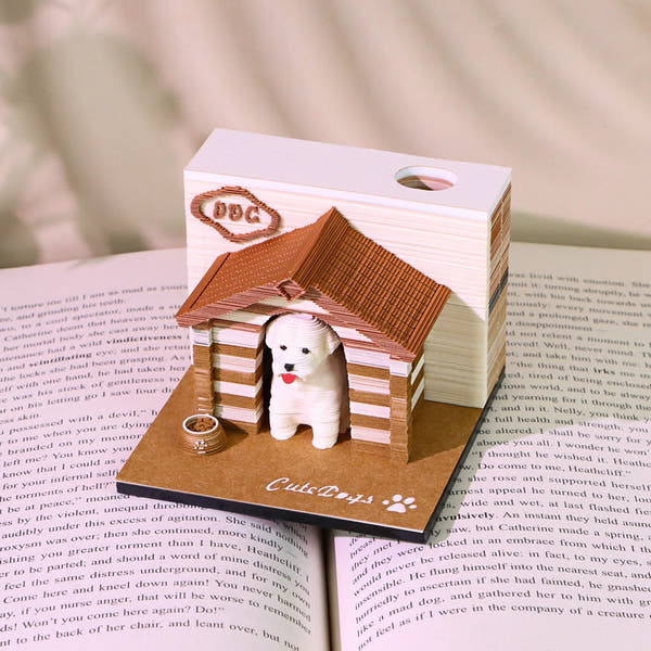 3D Calendar 2026 - Dog