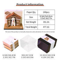 3D Calendar 2026 - Dog