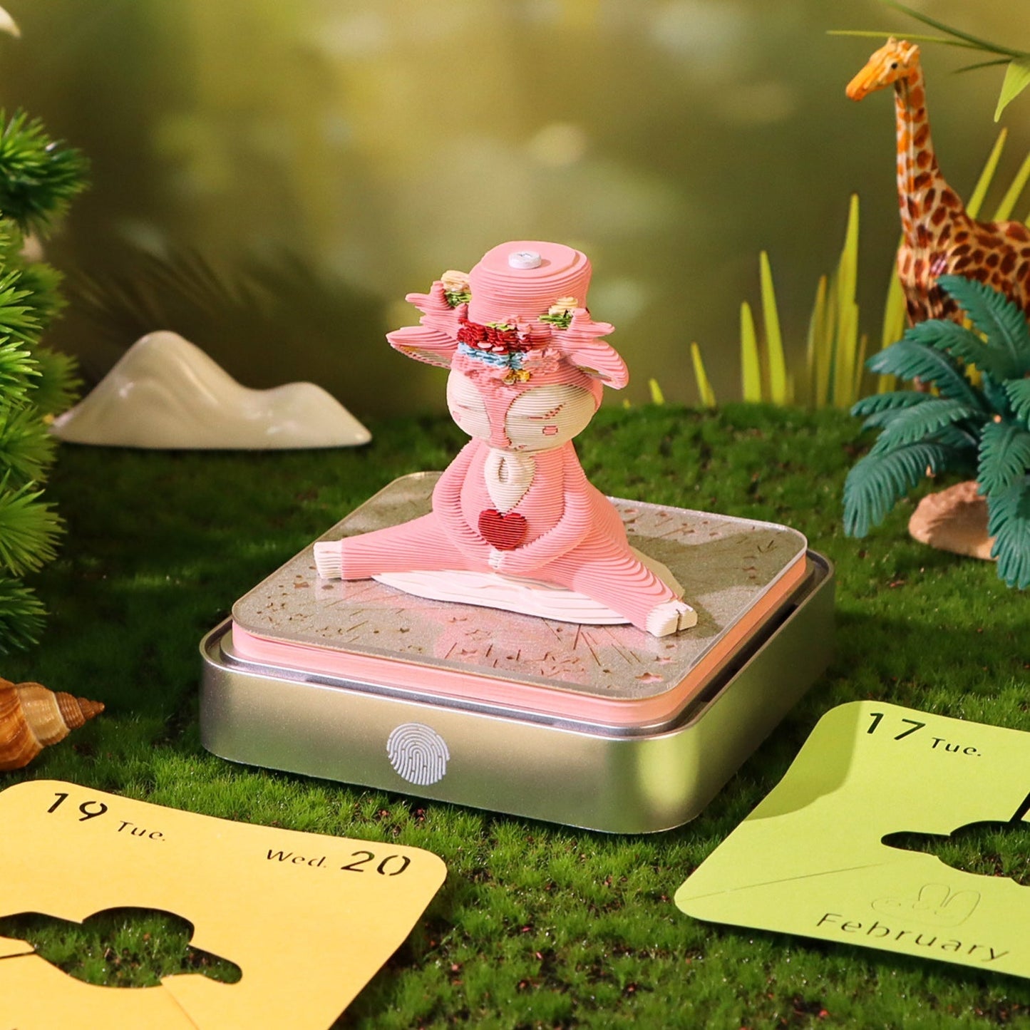 3D Calendar 2026 - Elk