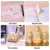 3D Calendar 2026 - Guanyin