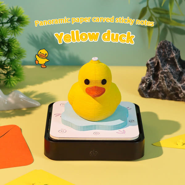 3D Calendar 2026 - Little Yellow Duck
