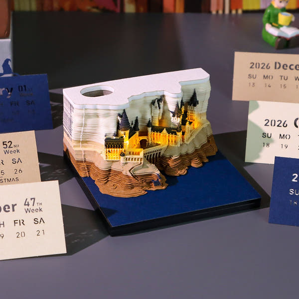 3D Calendar 2026 - Magic Castle