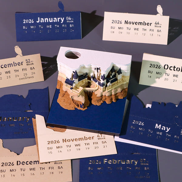 3D Calendar 2026 - Magic Castle