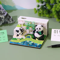 3D Calendar 2026 - Panda G