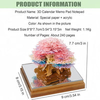 3D Calendar 2026 - Tree House E