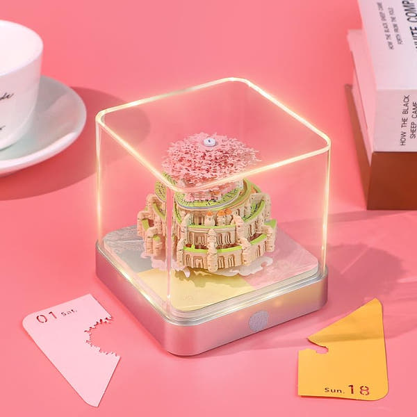 3D Calendar 2026 - Castle in Sky