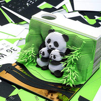 3D Calendar 2026 - Panda B