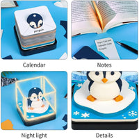3D Calendar 2026 - Penguin