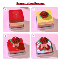 3D Calendar 2026 - Roses