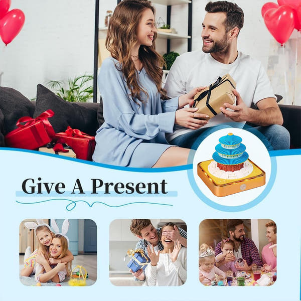 3D Calendar 2026 - Temple of Heaven A