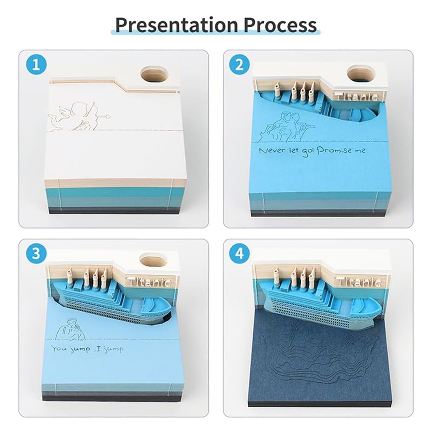 3D Calendar 2026 - Titanic